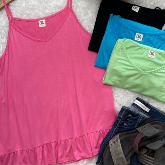 NWT Sew in Love brand tank size 1XL MINT color - Picture 2 of 4